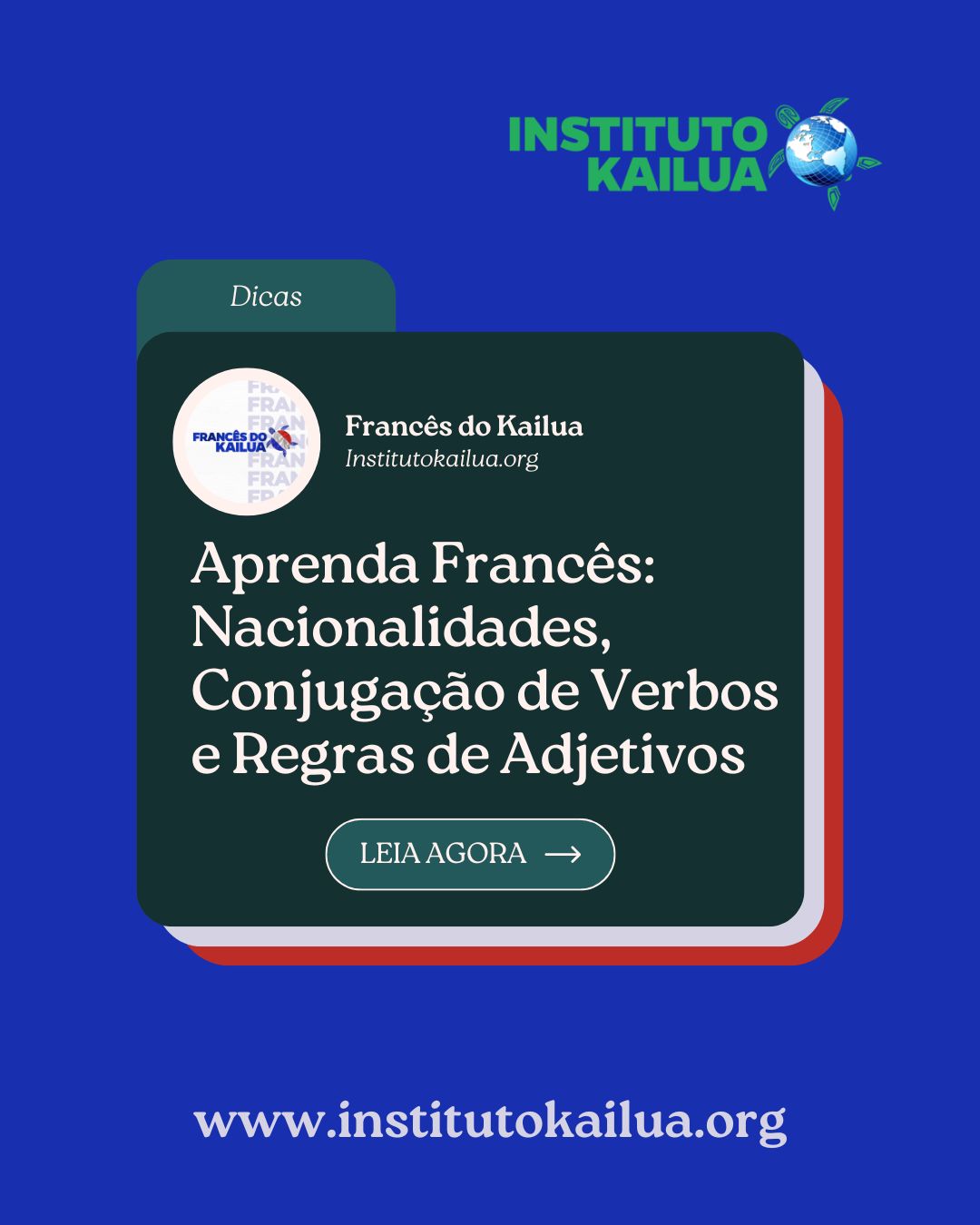 Aprenda Francês: Nacionalidades, Conjugação de Verbos e Regras de Adjetivos