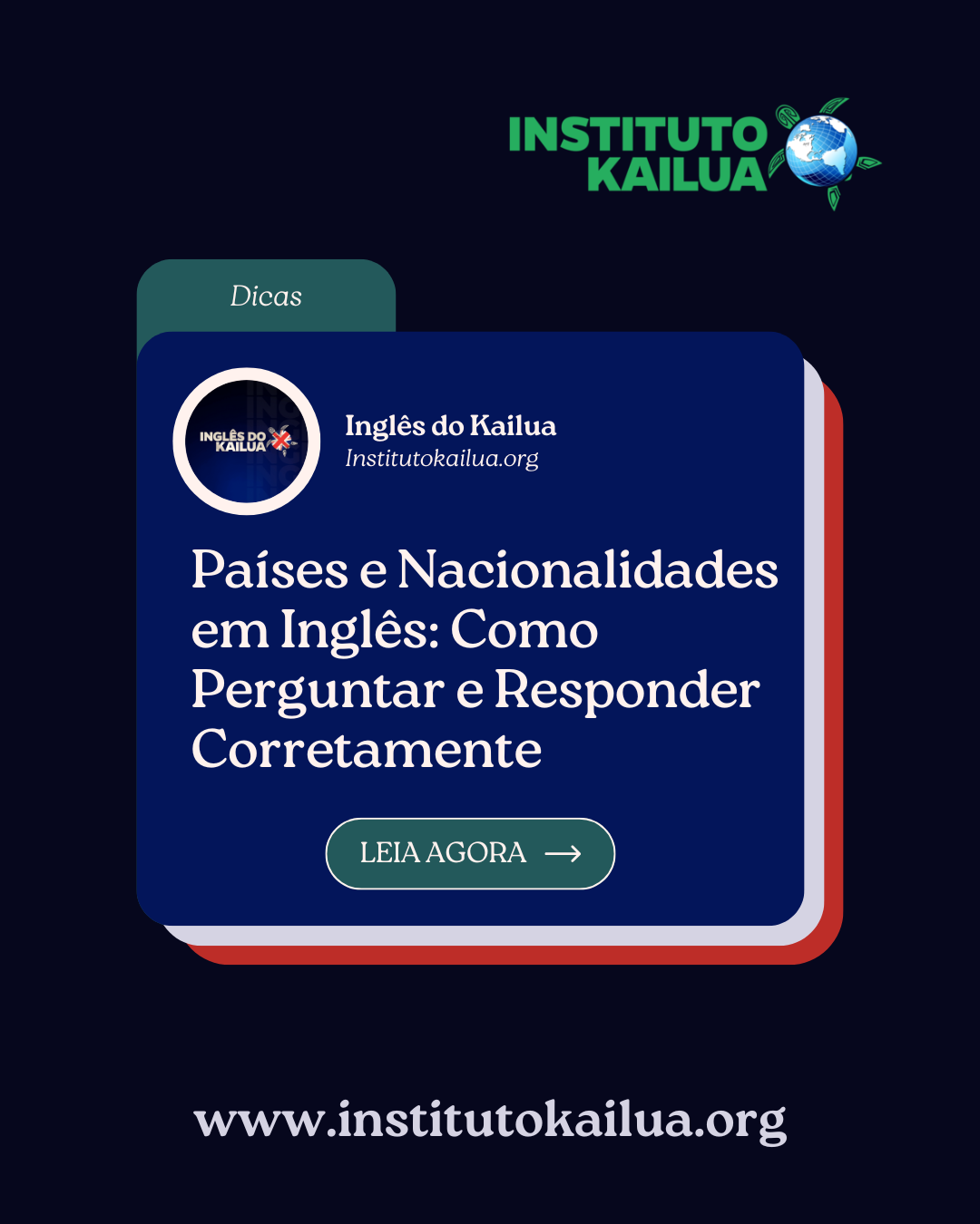 Países e Nacionalidades em Inglês: Como Perguntar e Responder Corretamente